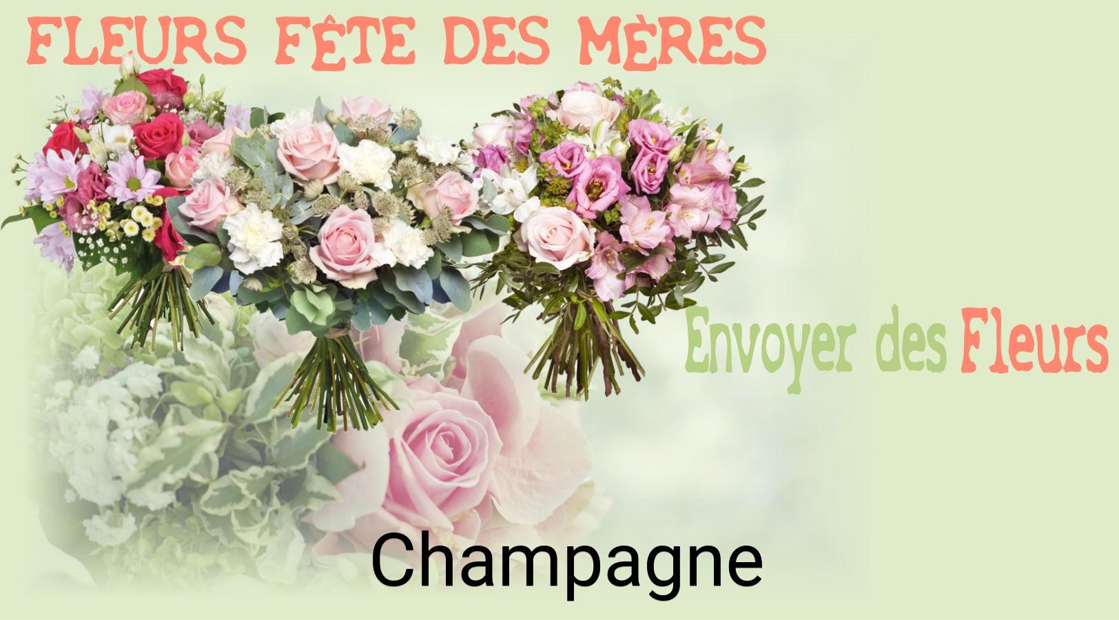 FLEURS FÊTE DES MÈRES CHAMPAGNE